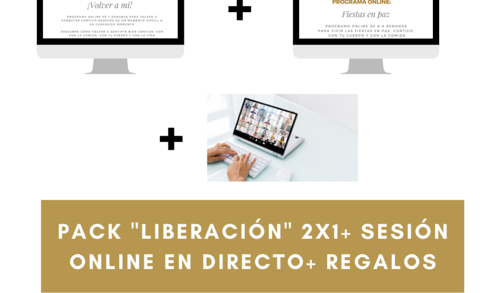 Pack “Liberación” 2×1 + Regalos