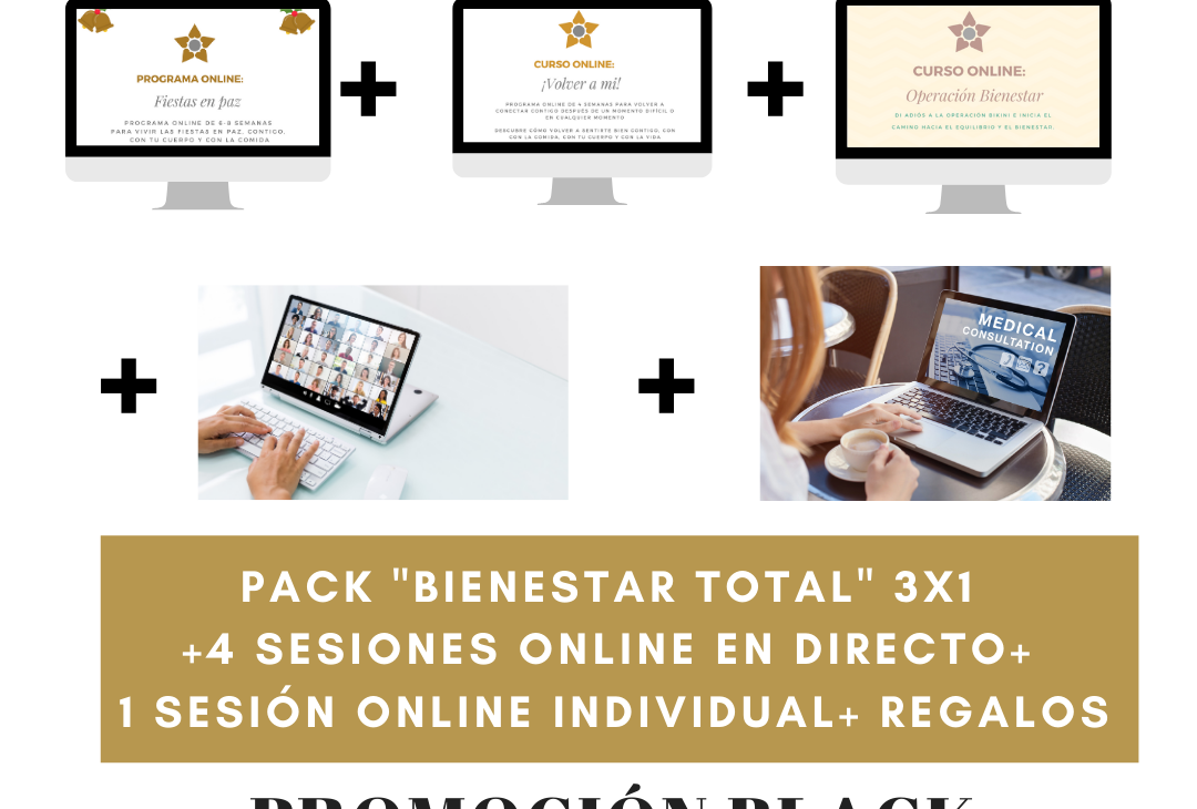 Pack «Bienestar total» 3×1 +Regalos